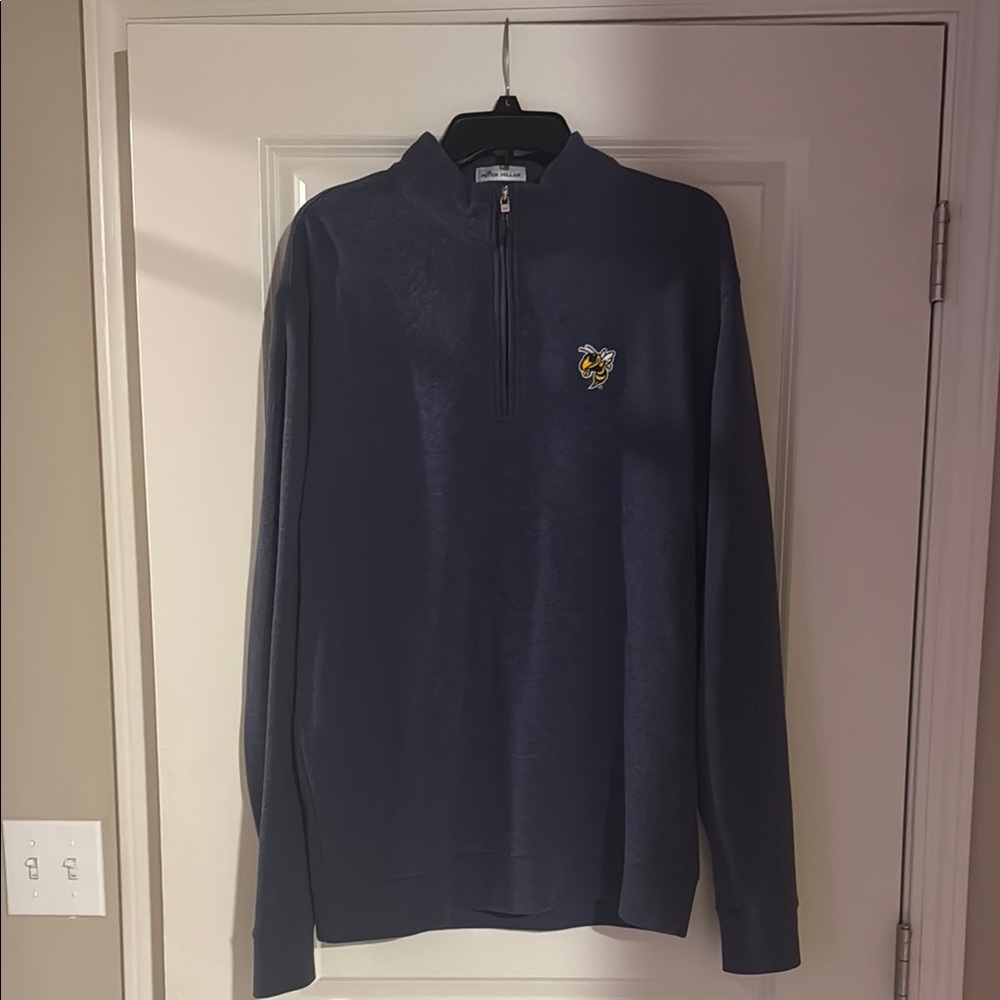 Georgia Tech Peter Millar Quarterzip